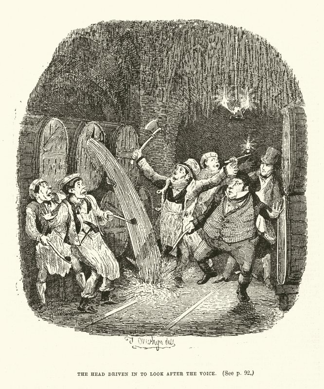 Illustrazione per Valentine Vox (incisione) da Thomas Onwhyn