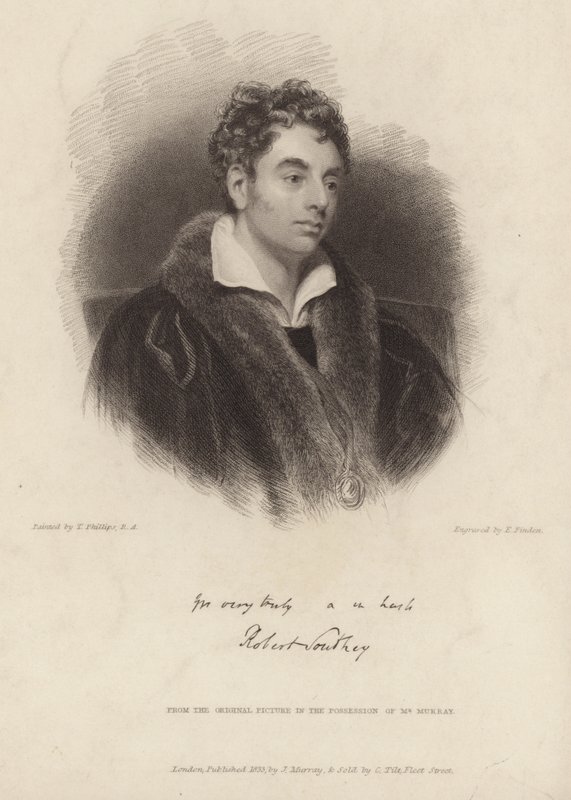 Ritratto di Robert Southey da Thomas Phillips