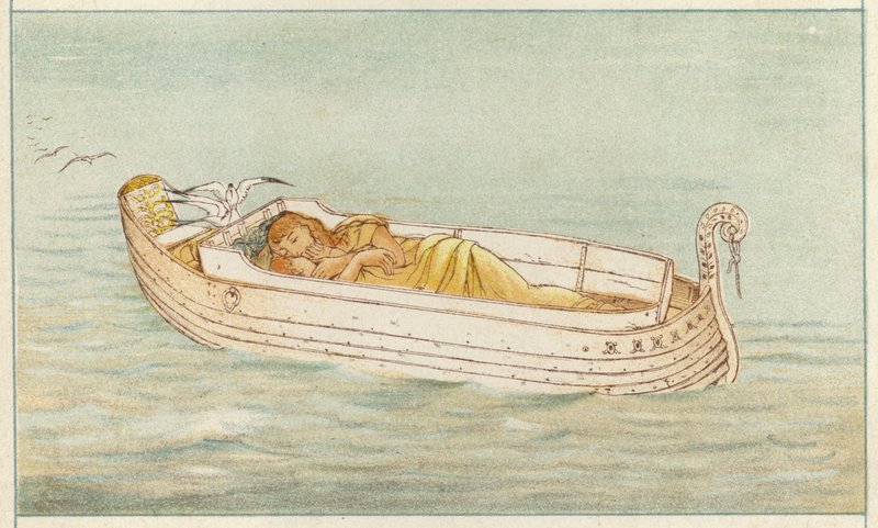 Danae e Perseo da Thomas Ralph Spence