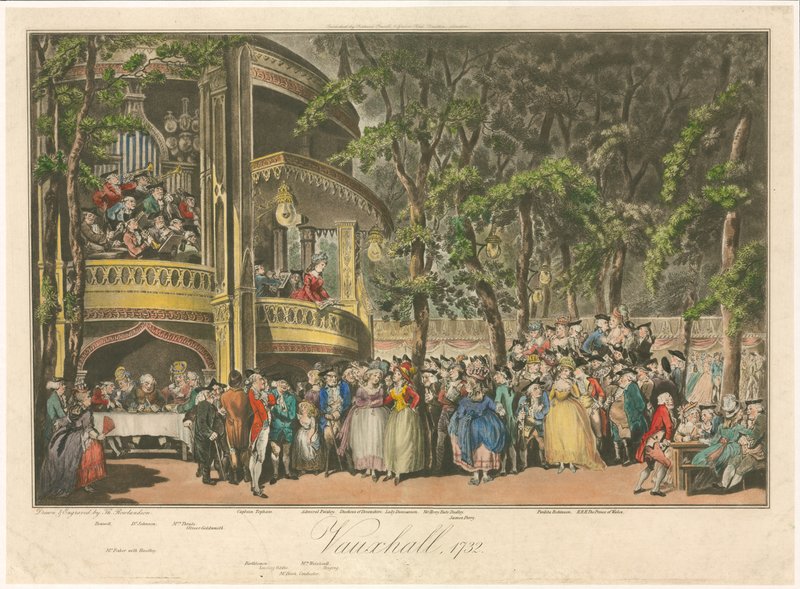 Vauxhall da Thomas Rowlandson