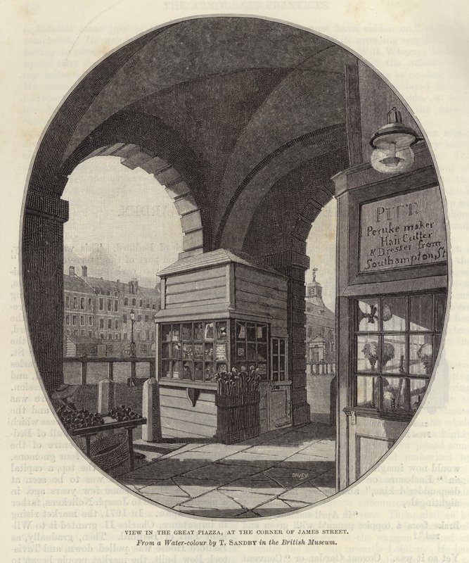 Veduta della grande piazza all