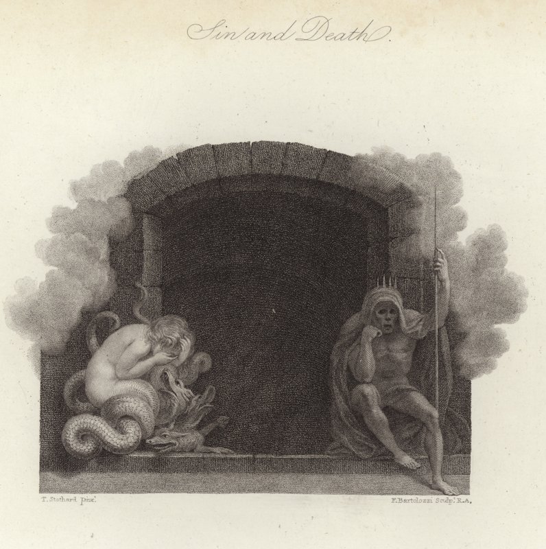 Peccato e Morte da Thomas Stothard