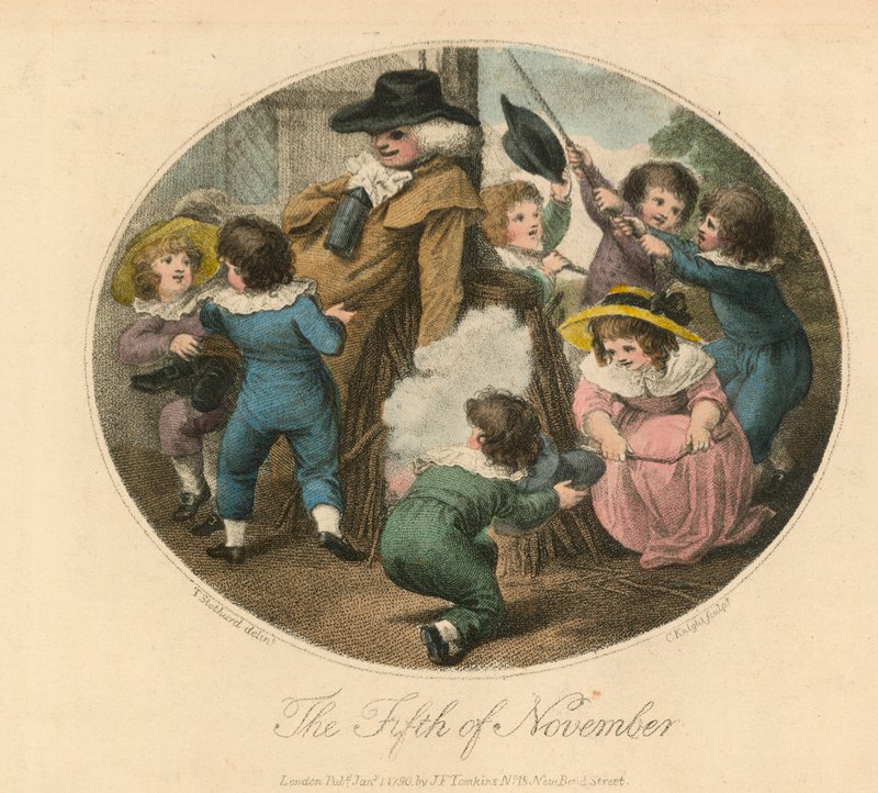 Il cinque di novembre da Thomas Stothard