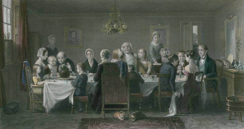 Il budino di Natale da Thomas Webster