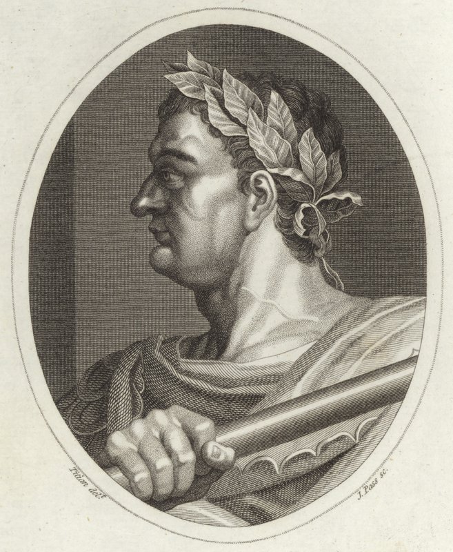 Domiziano Cesare da Tiziano Vecelli