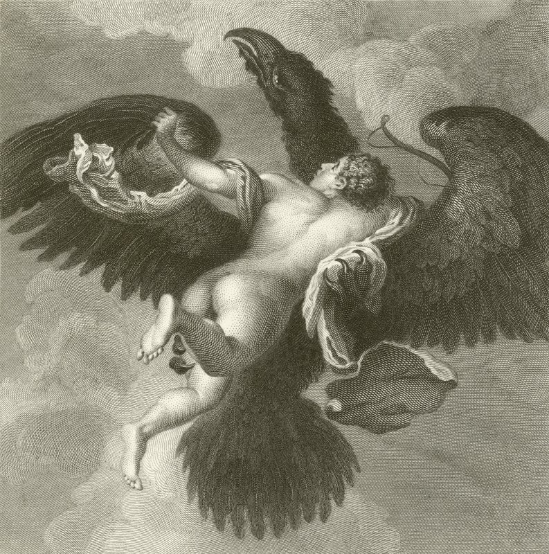 Ganimede da Tiziano Vecelli