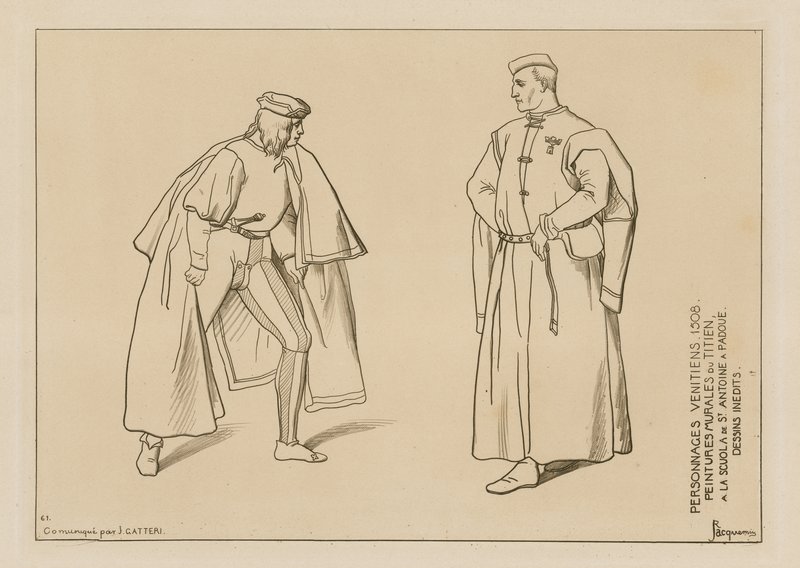 Personaggi veneziani, 1508 da Tiziano Vecelli