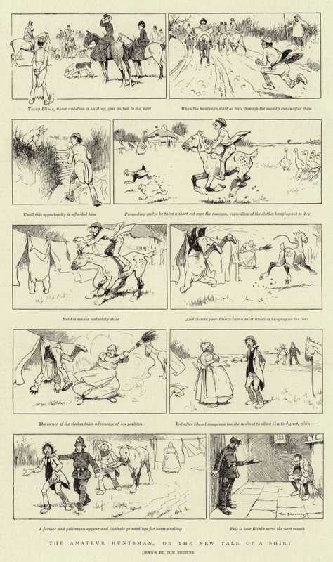 Il cacciatore dilettante, o la nuova storia di una camicia da Tom Browne