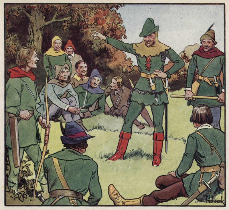 Robin Hood e i suoi allegri compagni da Trelleek
