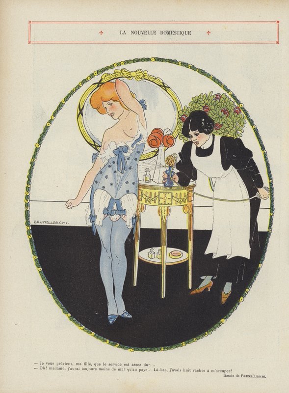 Illustrazione per Le Rire da Umberto (after) Brunelleschi