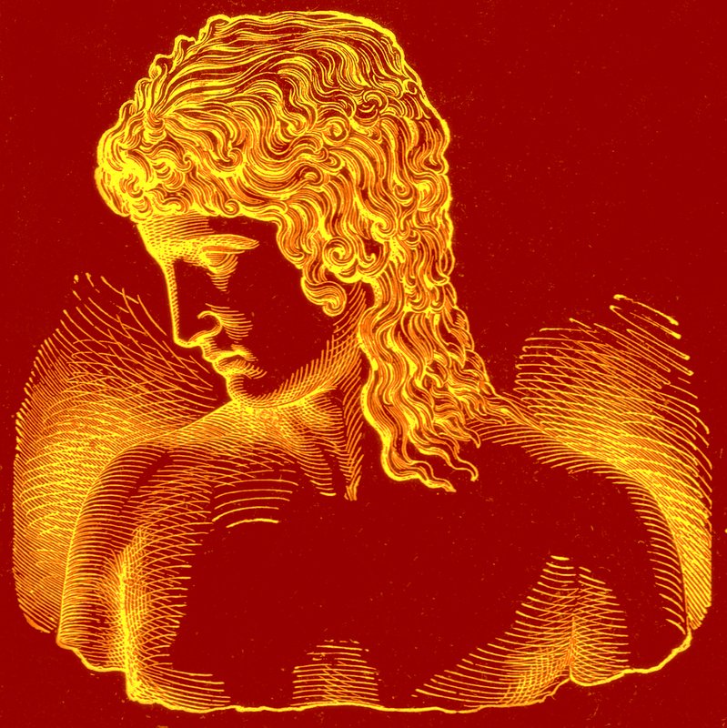 Estremo della divergenza etnica - Tipo più alto - I: Eros di Prassitele, illustrazione da "With the World