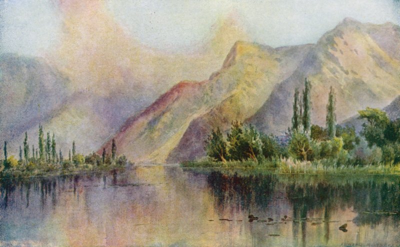 Punta Guggribal sul Lago Dal da Unbekannt Unbekannt