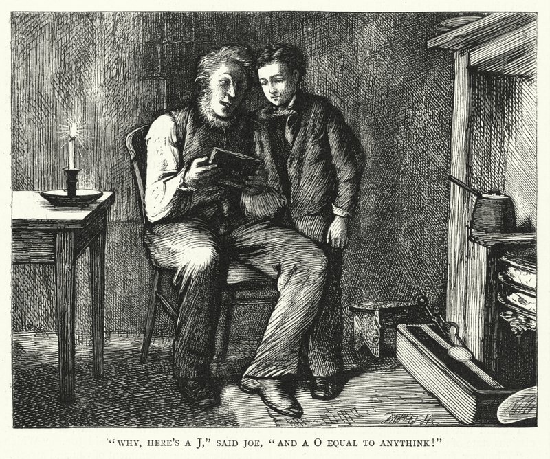 Illustrazione per Grandi Speranze di Charles Dickens da Unbekannt Unbekannt