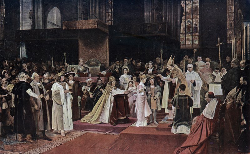 Tu felix Austria nube: fidanzamento dei nipoti dell