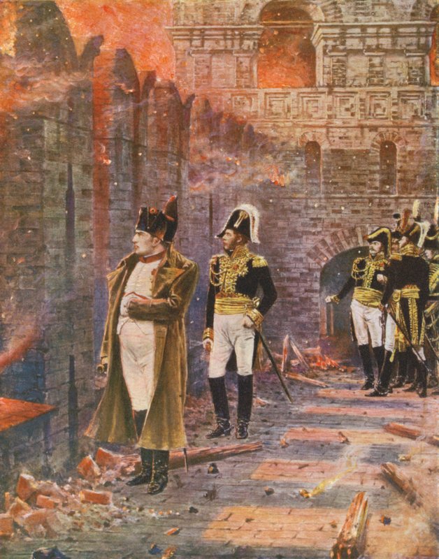 Napoleone osserva l
