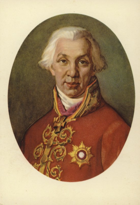 Gavrila Derzhavin, poeta russo da Vladimir Lukich Borovikovsky