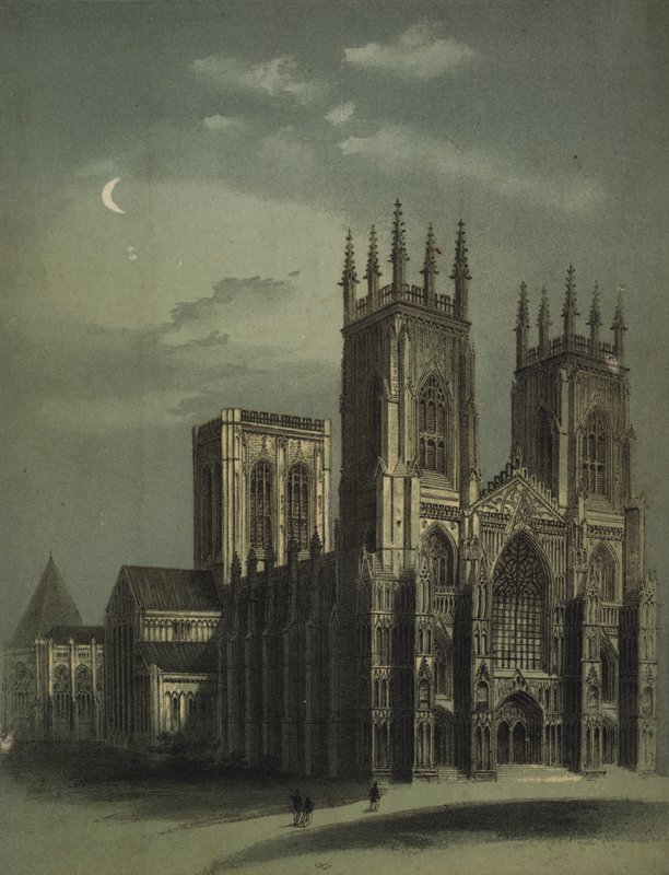 Cattedrale di York, Yorkshire da W.L. Walton