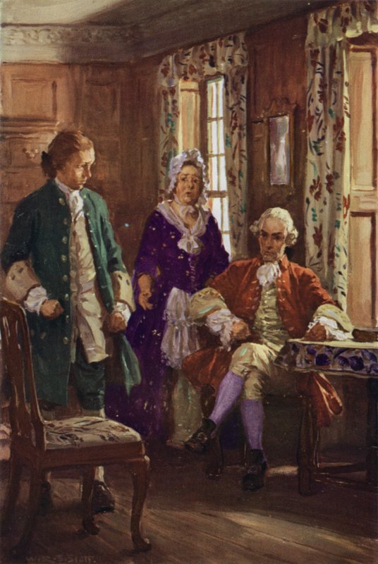Blifil accusato da Allworthy da W.R.S. (after) Stott