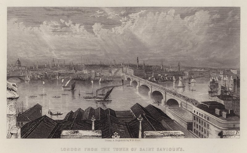 Londra dalla Torre di Saint Saviour