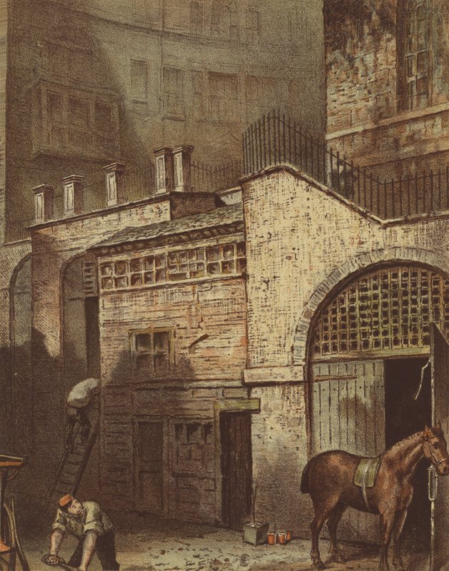 Edifici e scale, fondo di Salisbury Street, Adelphi, Strand da Waldo Sargeant