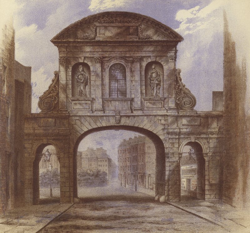 Temple Bar, Fleet Street da Waldo Sargeant