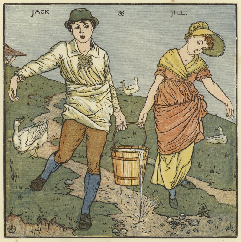 Jack e Jill da Walter Crane