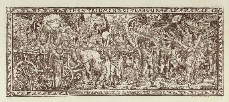 Il Trionfo del Lavoro da Walter Crane