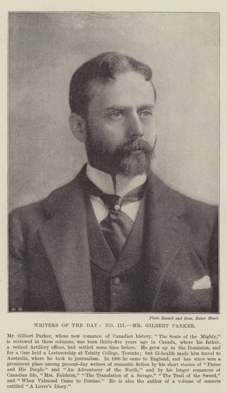 Scrittori del giorno, Mr Gilbert Parker da Walter Crane