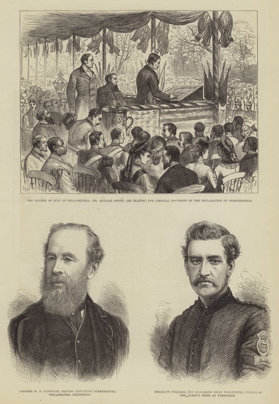 Il quattro luglio a Filadelfia da Walter Paget