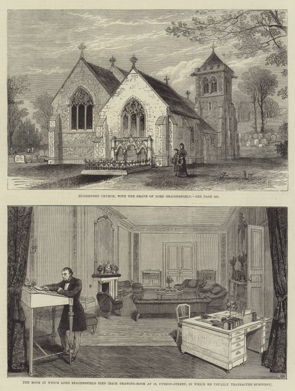 Il defunto Lord Beaconsfield da Walter Paget