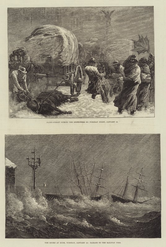 Tempeste Invernali da Walter Paget
