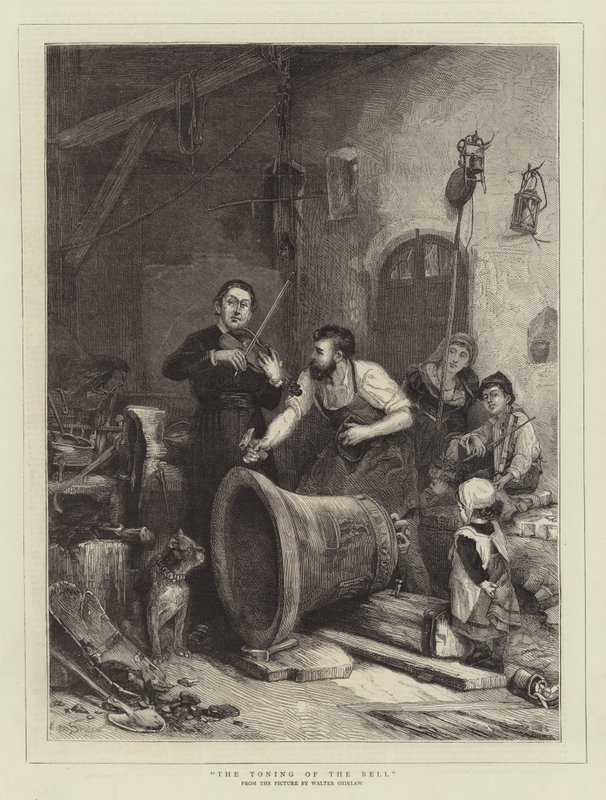 La tonificazione della campana da Walter Shirlaw