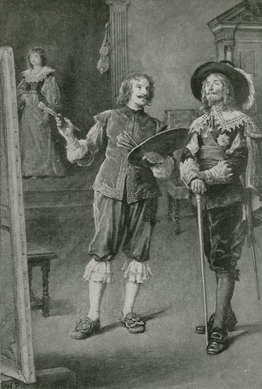 Carlo Stuart nella casa di van Dyck da Walter Stanley Paget
