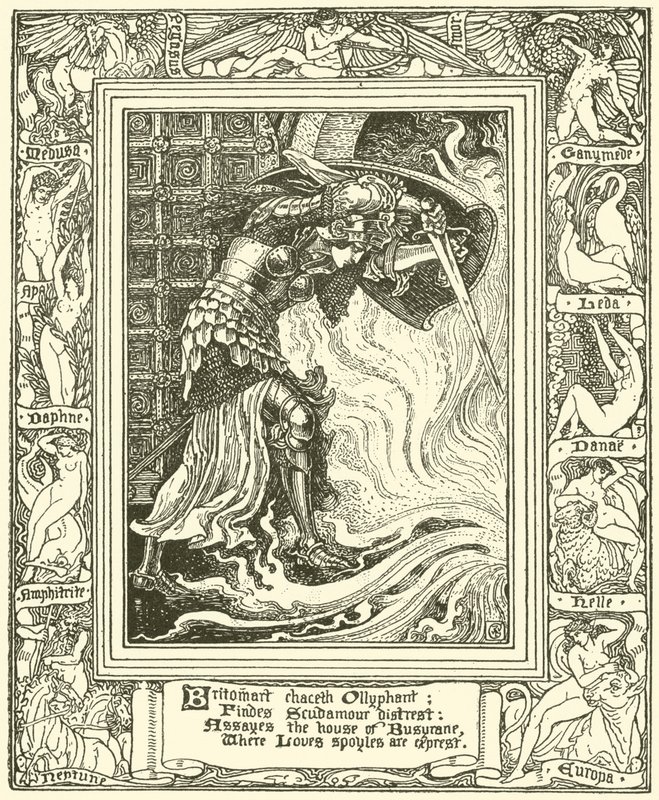Da La Regina delle Fate di Spenser da Walter (after) Crane