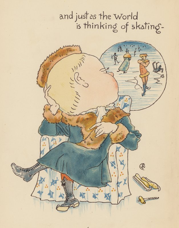 Illustrazione per Legends for Lionel di Walter Crane (litografia a colori) da Walter (after) Crane