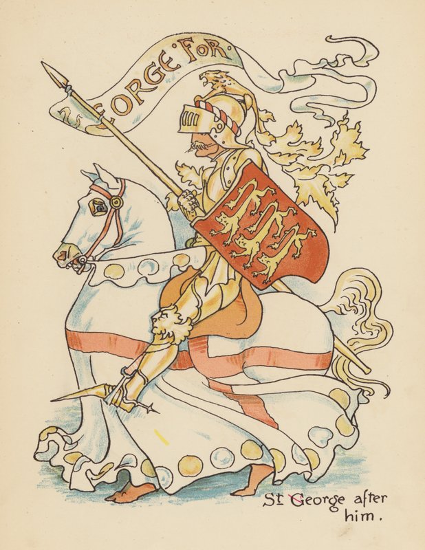 Illustrazione per Legends for Lionel di Walter Crane da Walter (after) Crane