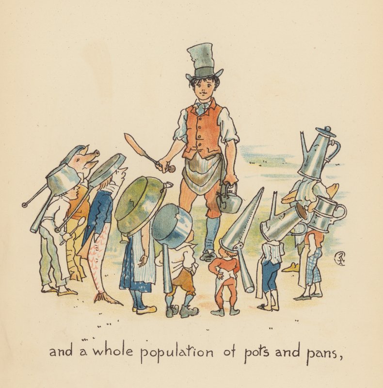Illustrazione per Legends for Lionel di Walter Crane da Walter (after) Crane