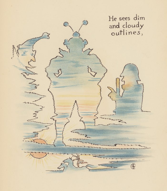 Illustrazione per Legends for Lionel di Walter Crane da Walter (after) Crane