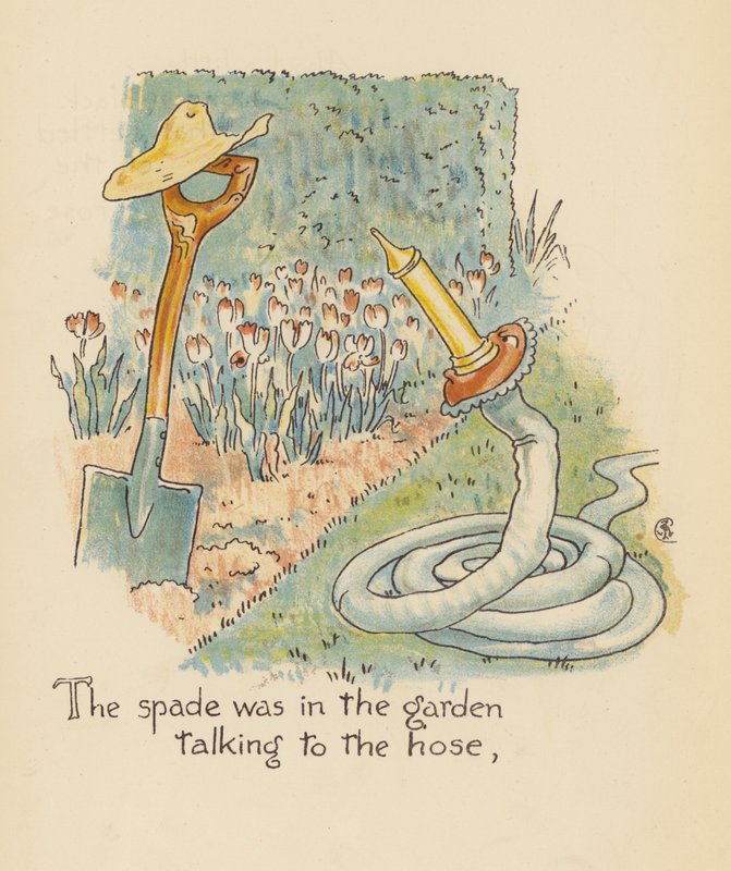Illustrazione per Leggende per Lionel di Walter Crane da Walter (after) Crane
