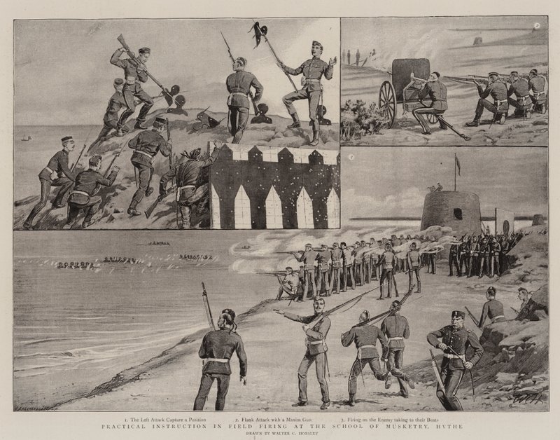 Istruzione Pratica nel Tiro sul Campo alla Scuola di Fucileria, Hythe da Walter Charles Horsley