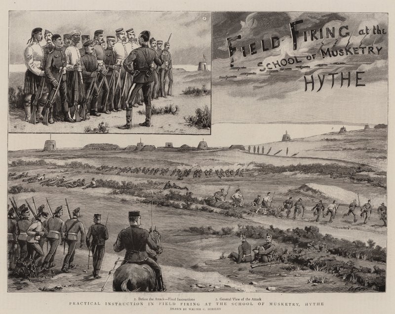 Istruzione Pratica nel Tiro sul Campo alla Scuola di Fucileria, Hythe da Walter Charles Horsley