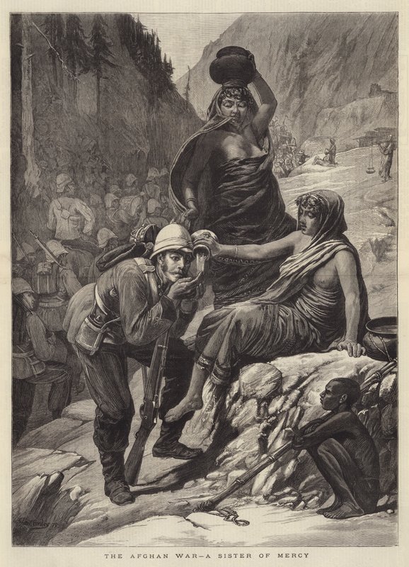 La guerra afgana, una sorella della misericordia da Walter Charles Horsley