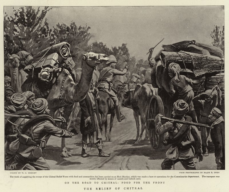 Il soccorso di Chitral da Walter Charles Horsley