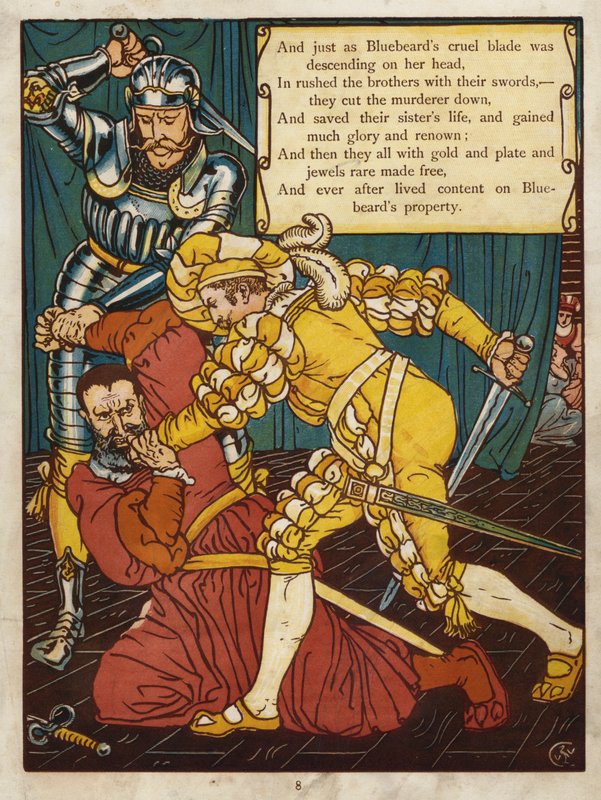 Barbablù da Walter Crane
