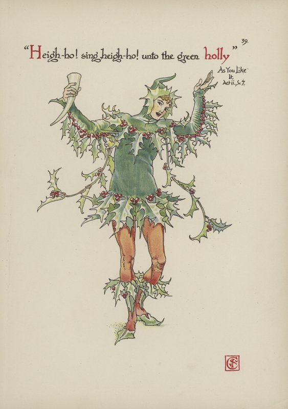 Fiori dal giardino di Shakespeare da Walter Crane