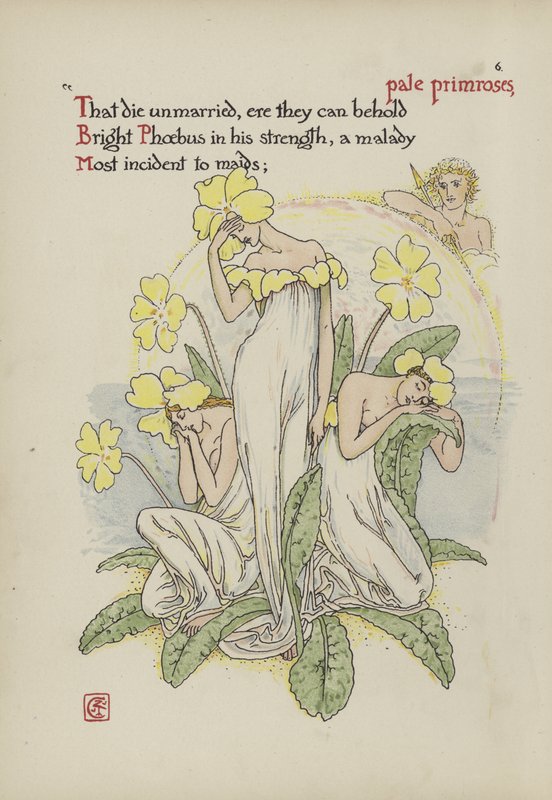 Fiori dal giardino di Shakespeare da Walter Crane