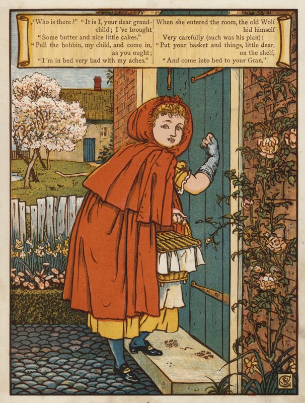 Cappuccetto Rosso da Walter Crane