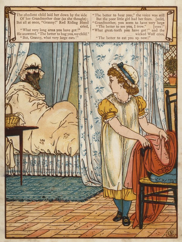 Cappuccetto Rosso da Walter Crane