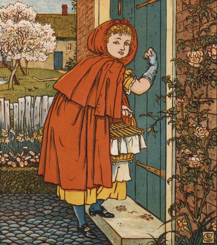 Cappuccetto Rosso da Walter Crane