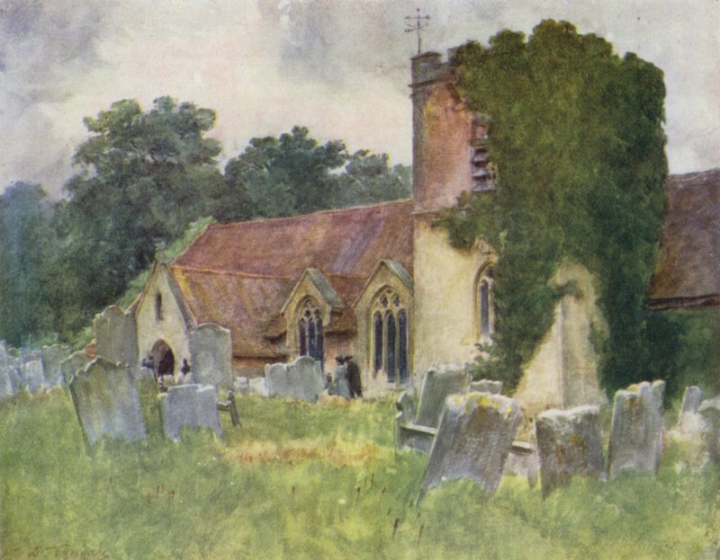 La Nuova Foresta: Chiesa di Boldre da Walter Frederick Roofe Tyndale